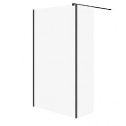 CERSANIT S601-176 MILLE WALK-IN ŚCIANKA STAŁA CZARNY 120X30X200