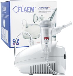 FLAEM NEW ALPHANEB 4.0 Inhalator pneumatyczno-tłokowy z nebulizatorem