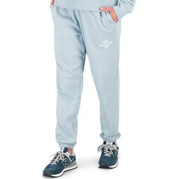 Spodnie New Balance WP31508LAY - niebieskie