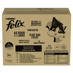 FELIX Karma dla kota Fantastic Duo Mix smaków