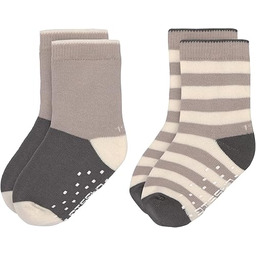 LÄSSIG Skarpety antypoślizgowe dla dzieci, zestaw 2 szt.