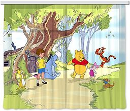 Firanka/zasłona FCS XXL 7012 Disney, Winnie The Pooh,