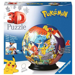 Ravensburger, puzzle kuliste 3D, Pokemon, 72 el.