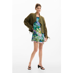 Sukienka dwustronna w kwiaty