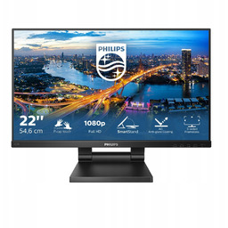 Monitor Philips 222B1TC 21.5 Ips 75Hz 1920x1080 Czarny