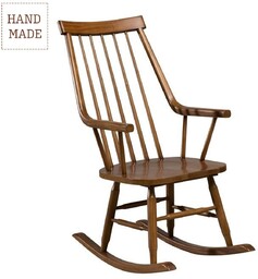 Fotel bujany Henry natural, 54 x 44 x