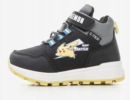 Pokemon Pikachu Ocieplane Buty Zimowe Membrana C-texi