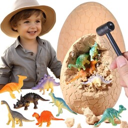 WOOPIE Wykopalisko Jajko Dinozaura Zestaw Archeologa do Rozkopania