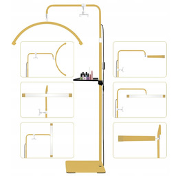 Lampa Led Kosmetyczna Bezcieniowa Moon Do Makijażu Paznokci