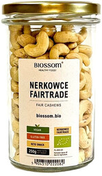 Biossom Orzechy nerkowca w słoiku bezglutenowe 250 g