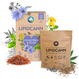 Annabis Lipidcann Cholesterol & Detox, 60 tabletek