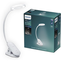 Philips Forys Clip przenośna lampa stołowa, 5 W,