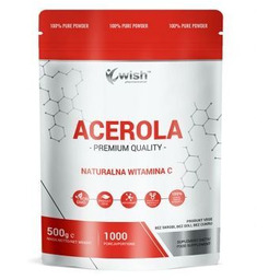 Wish Acerola Naturalna Witamina C w proszku, 500