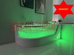 Wanna z hydromasażem CLF-3132 prostokątna