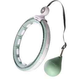 HULA HOP GREEN Z MAGNESEM I OBCIĄŻNIKIEM +
