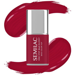 SEMILAC One Step Glossy 3in1 Lakier hybrydowy