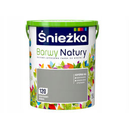 Farba Barwy Natury Grafitowy Mural 5L Śnieżka
