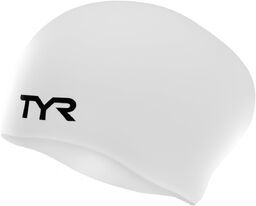Czepek pływacki tyr silicone long biały
