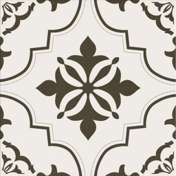 Gres szkliwiony LOVELY PATCHWORK ETERNITY white-black mat 29,8x29,8