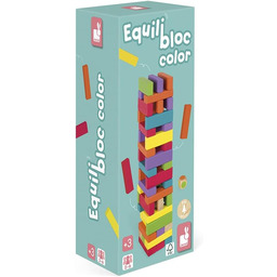 Janod J02012 Wooden Coloured Equilibloc
