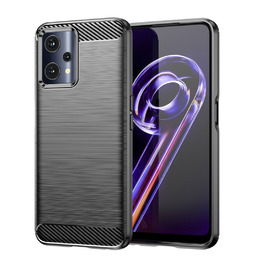 Carbon Case elastyczne etui pokrowiec Realme 9 Pro