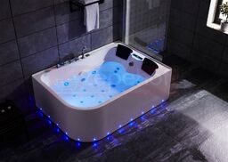 Wanna z hydromasażem LS-7001 LEWA prostokątna 170cmx120cmx56cm 2