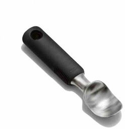 OXO-Łyżka stalowa do lodów czarna, Good Grips