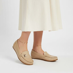 Armodo Mokasyny damskie, cholewka ze skóry naturalnej konstrukcja