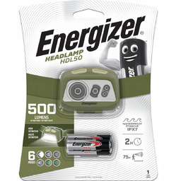 Latarka czołowa LED Energizer Headlamp HDL50 500 lumenów