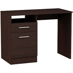 Edinos Minimalistyczne biurko do nauki wenge M3-G82