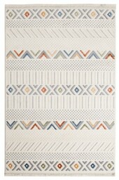 Dywan boho 3d Desire 24652A cream