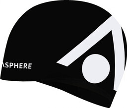 Czepek aqua sphere tri cap czarno/biały