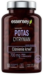 Essensey Potas Cytrynian, 90 kaps.