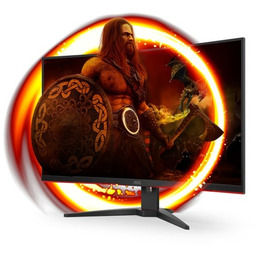 AOC MONITOR LED 32" C32G2ZE/BK