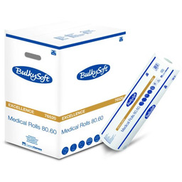 Podkład medyczny BulkySoft Premium, biały, 100% celuloza, wymiar: