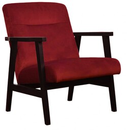 Fotel w stylu RETRO Riviera 61 Nogi orzech