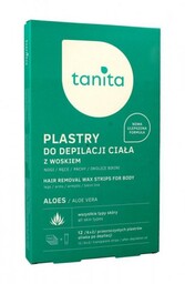 Tanita Plastry do depilacji ciała z woskiem Aloes