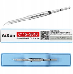 Precyzyjny Grot Lutowniczy Aixun C115 Zagięty S
