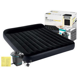 Materac Dmuchany Dwuosobowy 183x203x25 Intex 64144 + POMPKA