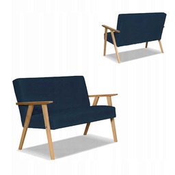 Sofa w stylu PRL retro vintage SOLER Family