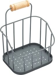 KitchenCraft Living Nostalgia, Koszyk do Zlewu, Metal, 14,3