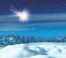 Tło do szopki, Gwiazda Betlejemska 150/130cm