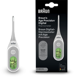 Braun PRT2000 Termometr elektroniczny 8 sek z elastyczną
