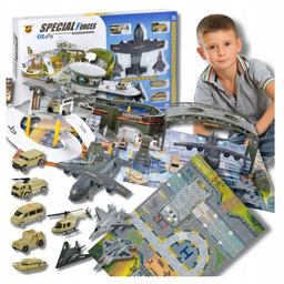 Lotnisko Baza Wojskowa Zestaw XL Zabawka Dla Dzieci