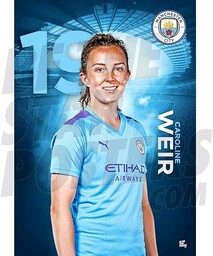 Manchester City WFC 2019/20 Caroline Weir Player A3