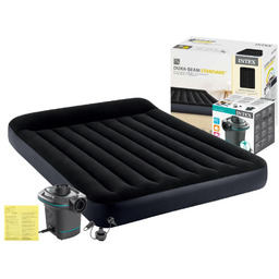 Materac Dmuchany Dwuosobowy 152x203x25 Intex 64143 + POMPKA