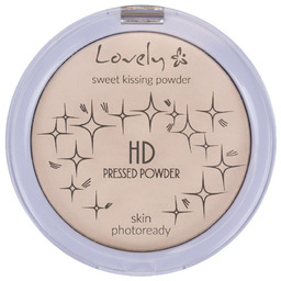 LOVELY HD Pressed Powder transparentny, matujący puder