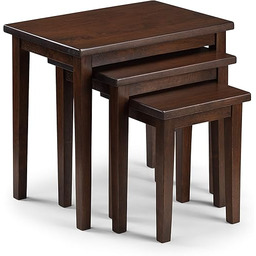 Julian Bowen Cleo Gniazdo stołów - wykończenie mahoniowe