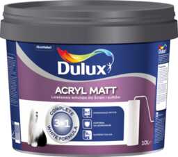 Farba lateksowa acryl matt 10 l Dulux