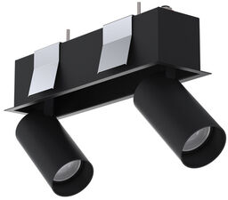 Lampa punktowa podtynkowa MONO DEEP II BLACK 40,5cm